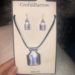 Lilac Earring/Necklace Set